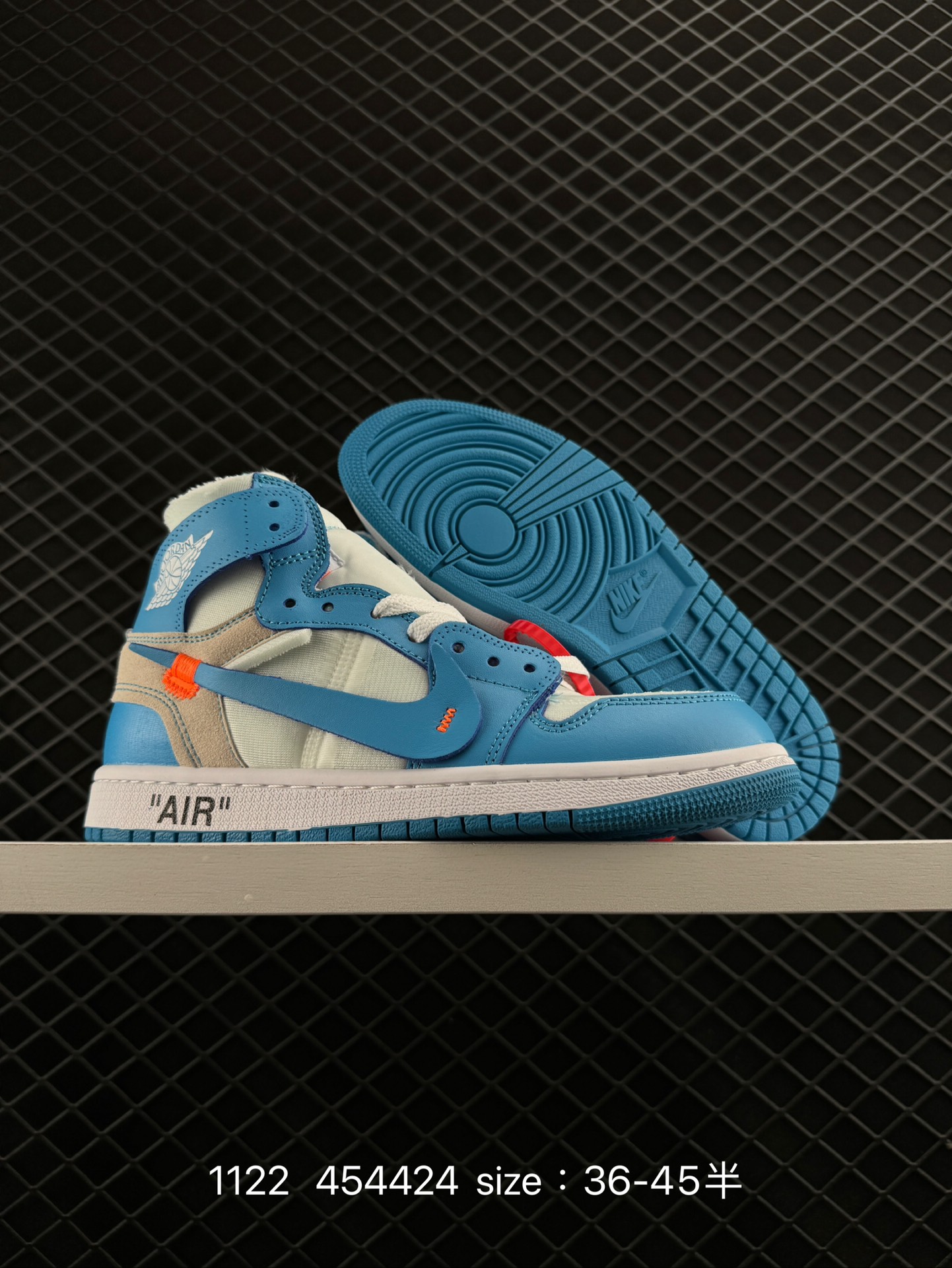 OFF-WHITE x Air Jordan 1 Retro High OG “UNC”